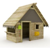 Wickey - Spielhaus Tipi - Kinderspielhaus aus Holz, Gartenhaus für Kinder, extrem witterungsbeständig - aus kesseldruckimprägniertem Massivholz - grau Wickey - Spielhaus Tipi - Kinderspielhaus aus Holz, Gartenhaus für Kinder, extrem witterungsbeständig - aus kesseldruckimprägniertem Massivholz - grau von wickey