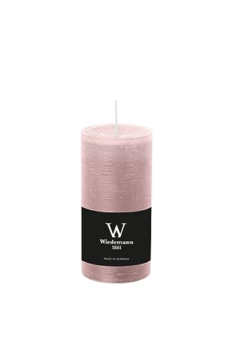 Wiedemann Marble Rustik Kerzen, Stumpenkerzen, Rose 120 x Ø 58 mm von wiedemann kerzen