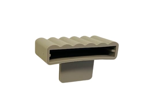 wiedergutschlafen 10er Set Kappen zur Befestigung von Leisten im Lattenrost (105_52x30x9,5 mm) von wiedergutschlafen
