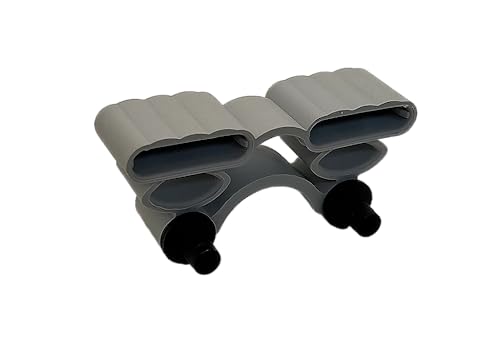 wiedergutschlafen Kappen-Set zur Befestigung von Leisten im Lattenrost (117_40x32x8,5 mm (Duo; inkl.Bolzen)) von wiedergutschlafen