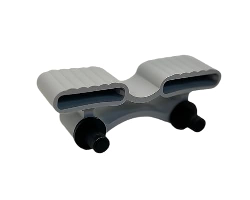 wiedergutschlafen Kappen-Set zur Befestigung von Leisten im Lattenrost (122_40x25x8,5 mm (Duo; inkl.Bolzen)) von wiedergutschlafen