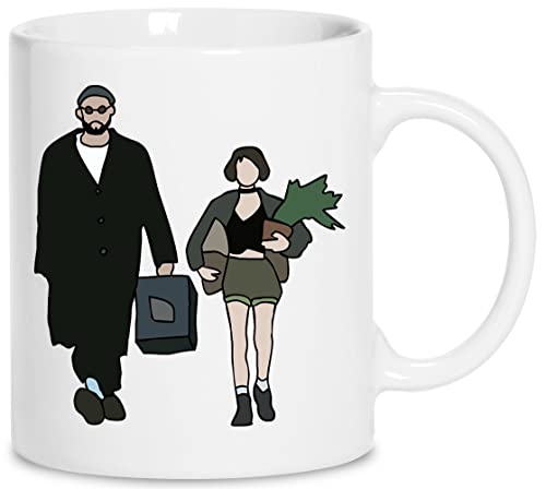 Leon der Profi Keramik Weiß Tassen Kaffeebecher Cup Mug von wigoro