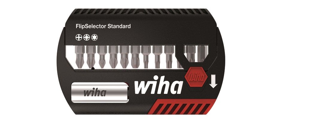 Wiha Bit-Set Flip Selector 13-teilig mit Gürtelclip von wiha Premium