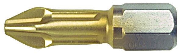 Wiha TiN Torsion-Bits Kreuzschlitz PH 1 2-teilig von wiha Premium