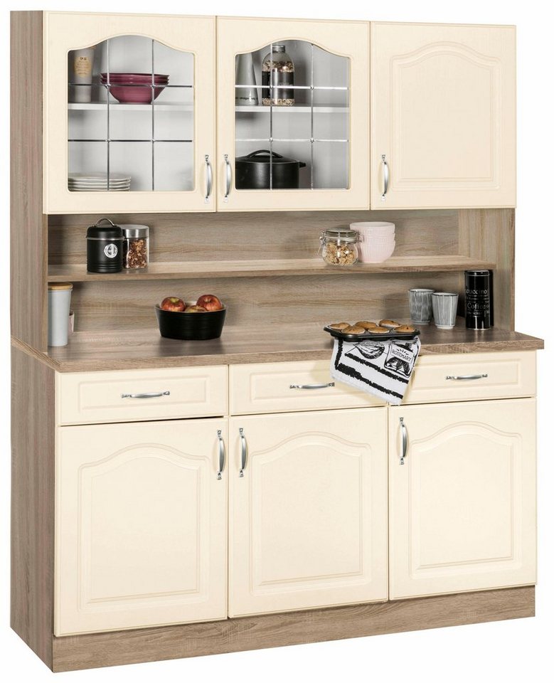 wiho Küchen Küchenbuffet Linz 150 cm breit, in Landhaus-Optik wiho Küchen Küchenbuffet Linz 150 cm breit, in Landhaus-Optik von wiho Küchen