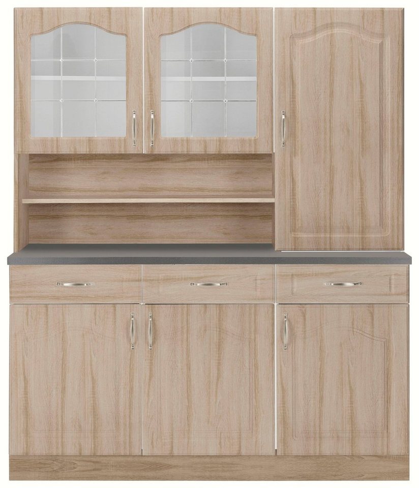 wiho Küchen Küchenbuffet Linz 150 cm breit, in Landhaus-Optik wiho Küchen Küchenbuffet Linz 150 cm breit, in Landhaus-Optik von wiho Küchen
