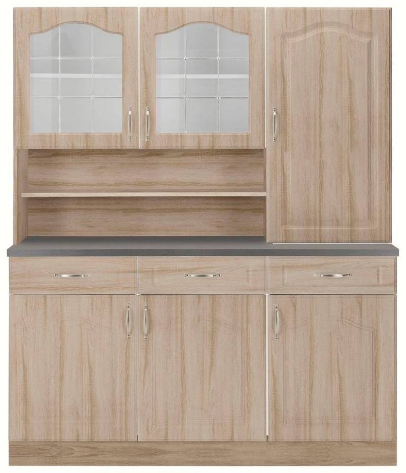 wiho Küchen Küchenbuffet Linz 150 cm breit, in Landhaus-Optik wiho Küchen Küchenbuffet Linz 150 cm breit, in Landhaus-Optik von wiho Küchen