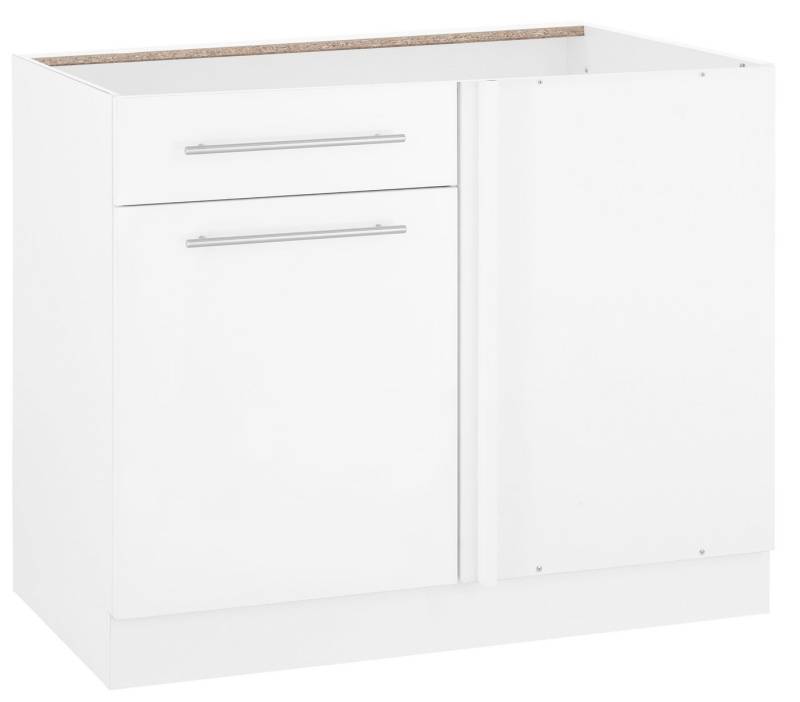 wiho Küchen Eckunterschrank Flexi2 Breite 100 cm, Planungsmaß 110 cm, ohne Arbeitsplatte wiho Küchen Eckunterschrank Flexi2 Breite 100 cm, Planungsmaß 110 cm, ohne Arbeitsplatte von wiho Küchen