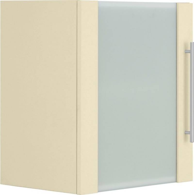 wiho Küchen Glashängeschrank Unna Front mit Glaseinsatz von wiho Küchen