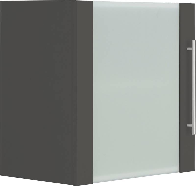 wiho Küchen Glashängeschrank Unna Front mit Glaseinsatz von wiho Küchen