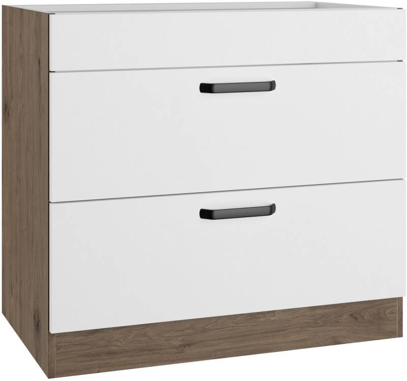 wiho Küchen Kochfeldumbauschrank Elba Breite 90 cm wiho Küchen Kochfeldumbauschrank Elba Breite 90 cm von wiho Küchen