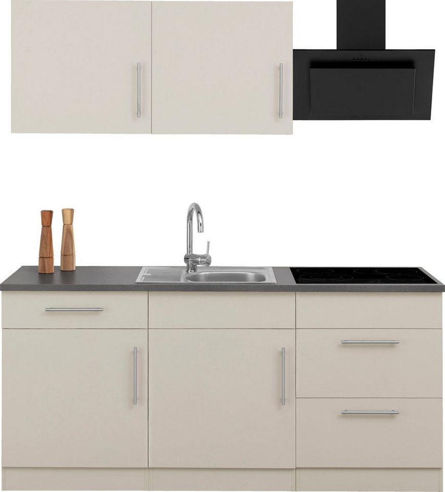 wiho Küchen Küche Cali, wahlweise mit E-Geräten, Breite 180 cm von wiho Küchen