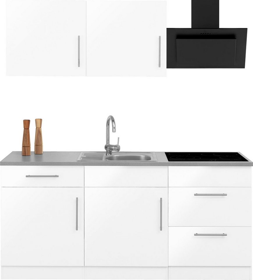 wiho Küchen Küche Cali, wahlweise mit E-Geräten, Breite 180 cm von wiho Küchen