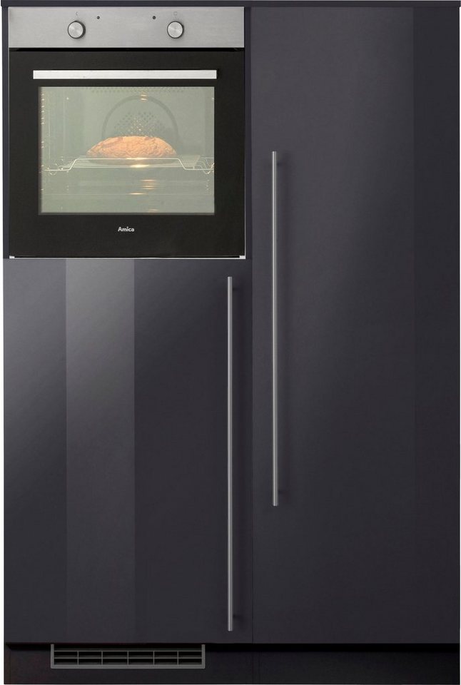 wiho Küchen Küche Chicago, Back-/Kühlmodul, wahlweise mit E-Geräten, Breite 110 cm von wiho Küchen