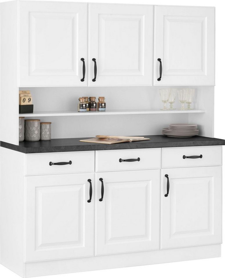 wiho Küchen Küchenbuffet Erla 150 cm breit mit Kassettenfront wiho Küchen Küchenbuffet Erla 150 cm breit mit Kassettenfront von wiho Küchen