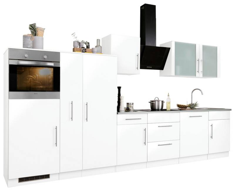 wiho Küchen Küchenzeile Cali, mit E-Geräten, Breite 360 cm von wiho Küchen