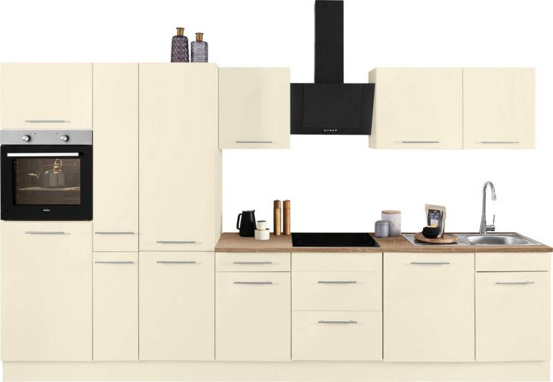 wiho Küchen Küchenzeile Ela, Breite 360 cm, Soft-Close-Funktion, höhenverstellbare Füße von wiho Küchen