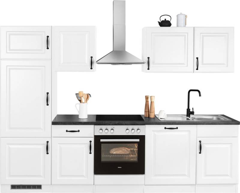 wiho Küchen Küchenzeile Erla, mit E-Geräten, Breite 280 cm von wiho Küchen