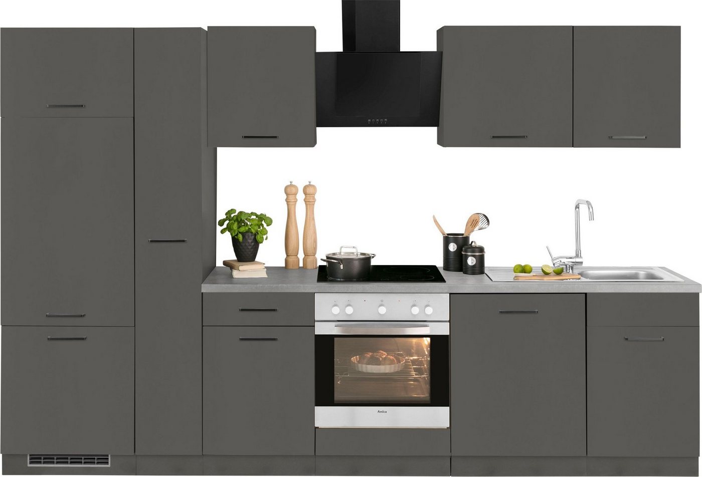 wiho Küchen Küchenzeile Esbo, ohne E-Geräte, Breite 310 cm von wiho Küchen