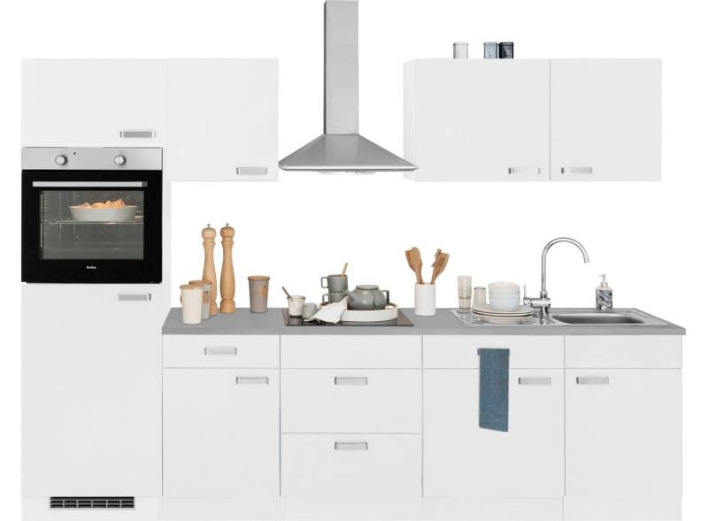 wiho Küchen Küchenzeile Husum, ohne E-Geräte, Breite 280 cm von wiho Küchen