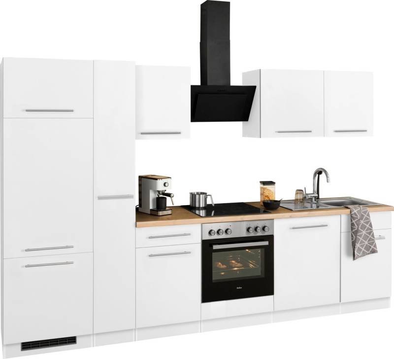 wiho Küchen Küchenzeile Unna, mit E-Geräten, Breite 310 cm von wiho Küchen