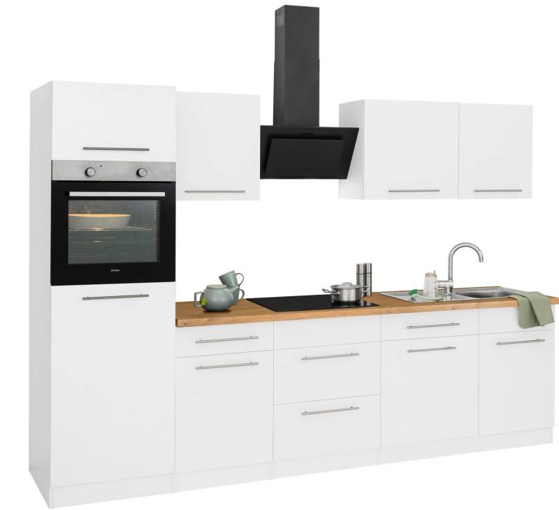wiho Küchen Küchenzeile Unna, ohne E-Geräte, Breite 280 cm von wiho Küchen