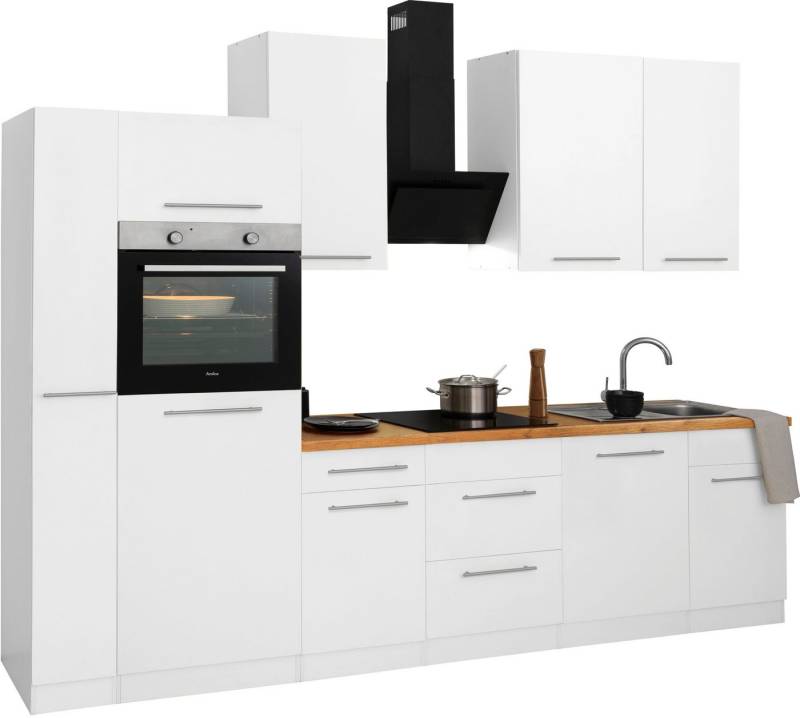 wiho Küchen Küchenzeile Unna, ohne E-Geräte, Breite 310 cm von wiho Küchen