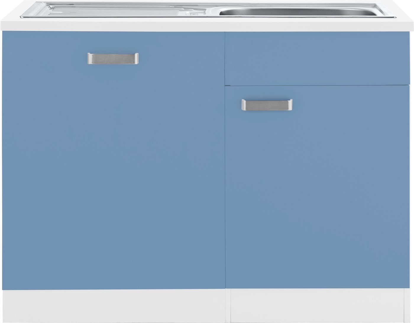wiho Küchen Spülenschrank Husum 110 cm breit, inkl. Tür/Sockel für Geschirrspüler von wiho Küchen