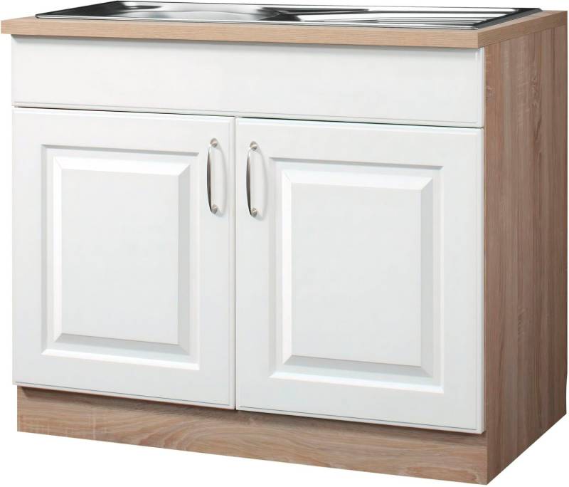wiho Küchen Spülenschrank Tilda 100 cm breit von wiho Küchen
