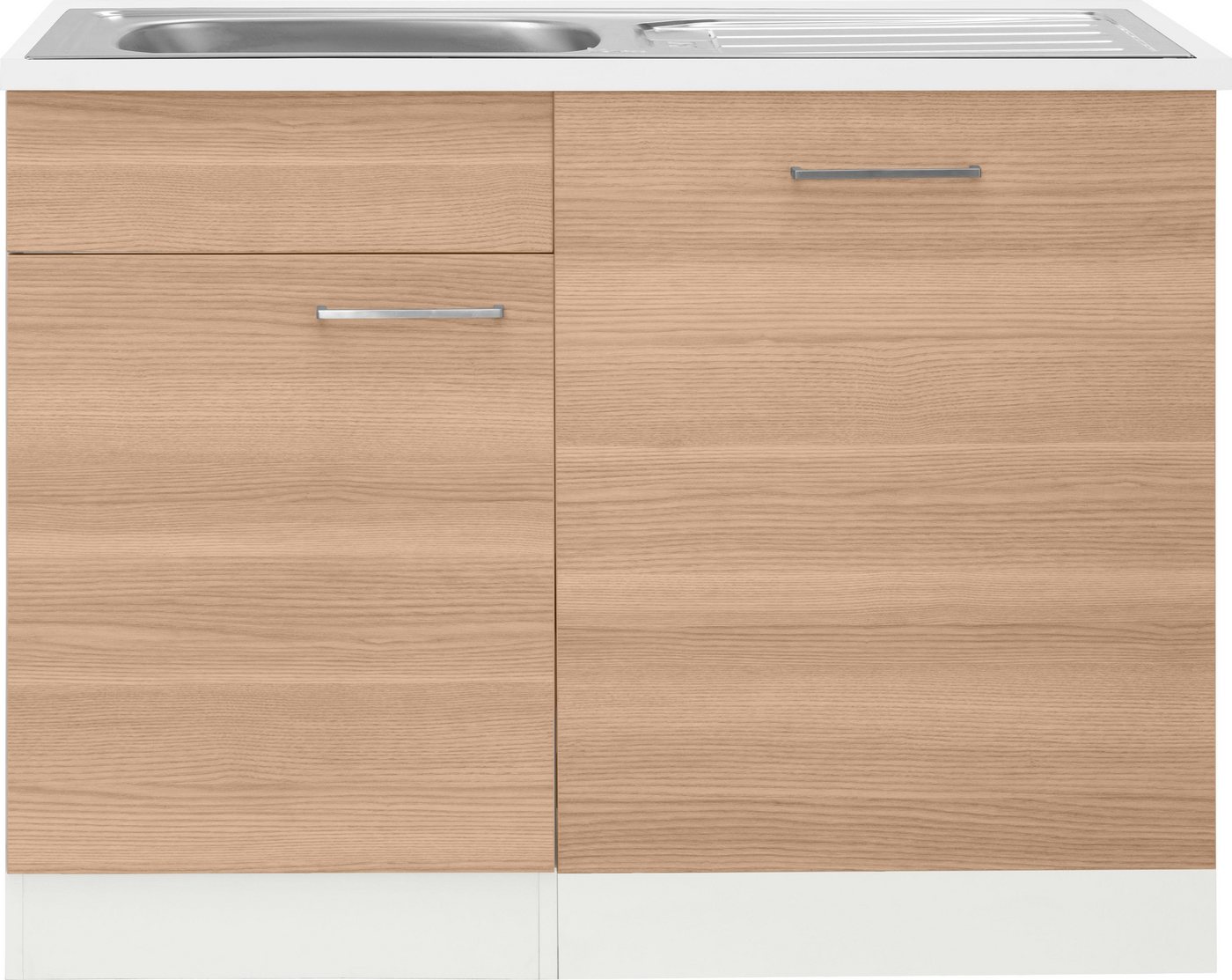 wiho Küchen Spülenschrank Zell Breite 110 cm, inkl. Tür/Sockel für Geschirrspüler von wiho Küchen