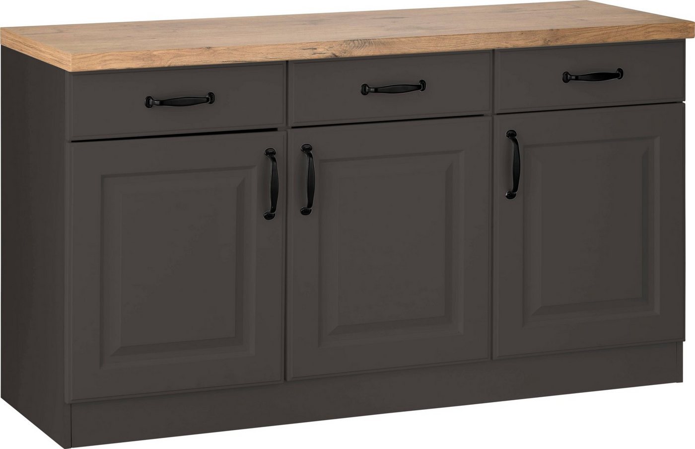 wiho Küchen Unterschrank Erla 150 cm breit mit Kassettenfront wiho Küchen Unterschrank Erla 150 cm breit mit Kassettenfront von wiho Küchen