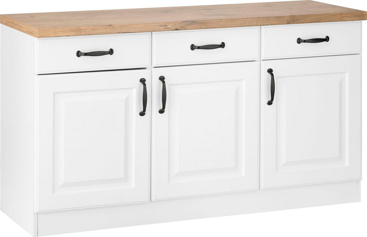 wiho Küchen Unterschrank Erla 150 cm breit mit Kassettenfront wiho Küchen Unterschrank Erla 150 cm breit mit Kassettenfront von wiho Küchen