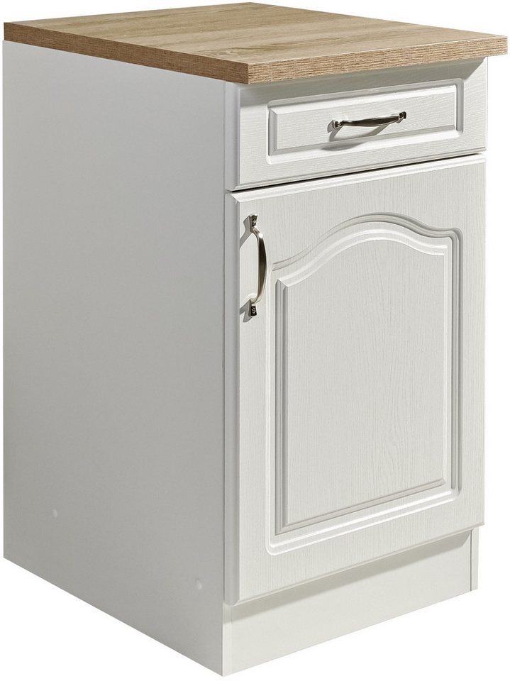 wiho Küchen Unterschrank Linz 50 cm breit, in Landhaus-Optik wiho Küchen Unterschrank Linz 50 cm breit, in Landhaus-Optik von wiho Küchen