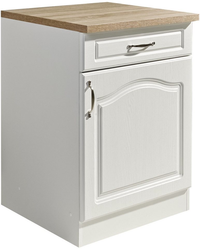 wiho Küchen Unterschrank Linz 60 cm breit, in Landhaus-Optik wiho Küchen Unterschrank Linz 60 cm breit, in Landhaus-Optik von wiho Küchen