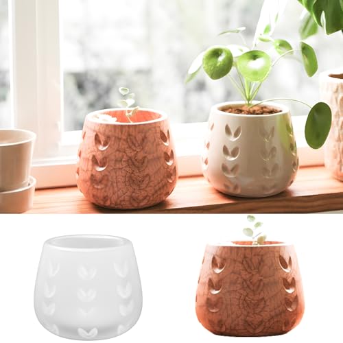 wikimo Silikonformen Gießformen Vase Silikon Gießformen für Blumentopf, Epoxidharz Formen für Kerzenhalter & Dekorationen Gießformen Silikon Resin Form zur Vasenherstellung von wikimo