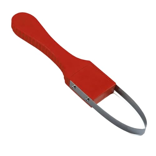 wilcractk Jätefaust Unkrautentferner Handjäter Aus Edelstahl Mit Halbkreis-Design, Ergonomisch, Robust Und Präzise Für Gartenarbeit Und Rasenpflege von wilcractk