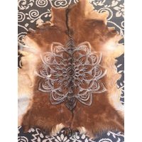 Mandala Ziegenfell Mandala Ziegenfell von wildorchidaustralia