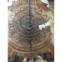 Mandala Ziegenhaut von wildorchidaustralia