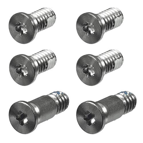 Willhom Unteres Gehäuse-Schrauben-Set Ersatz für Apple MacBook Pro 15 Zoll A1707 A1990 (2016–2019) (Silber) von willhom