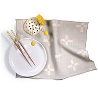 Plus 2 Handbedruckte Leinen Tischset - Fügen Sie Mit Diesem Gedeck Etwas Besonderes Zu Ihrem Abendtisch Hinzu. Perfekt Für Jede Veranstaltung Oder von willowship