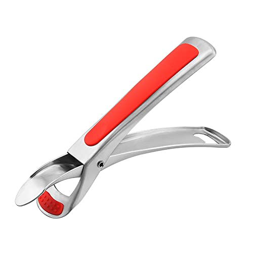 Wilsonzin KüChe Retriever Zange Edelstahl Rutschfeste Greifer SchüSsel Pan Dish Gripper Clips Anti VerbrüHungs Zange Anti Hot Dish Teller SchüSsel Clip Griff Zum Tragen Und Greifen HeißEr Pfannen von Wilsonzin