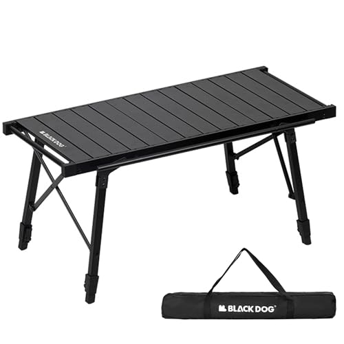 Windhike Klapptisch mit Höhenverstellung, IGT-Modular-Design, Outdoor-Campingtisch Stabile Konstruktion, höhenverstellbar (44–64 cm), hohe Belastbarkeit (bis zu 120 kg), ideal für Wanderungen, Radtour von windhike