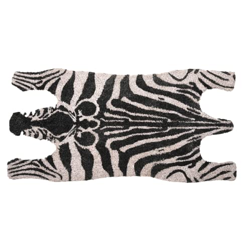 windschief-living Witzige Landhaus Türmatte; Kokos Matte, Fussmatte Zebra von windschief-living