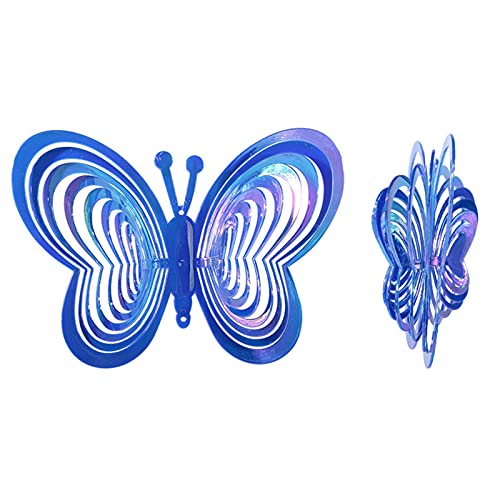 Windskulpturen Und Spinner Bird Blinders Windräder Simulation Butterfly Reflective Scarer Vogelscheuche Vogel Abschreckung Garten-Dekoration Für Draußen Zum Aufhängen von windyday