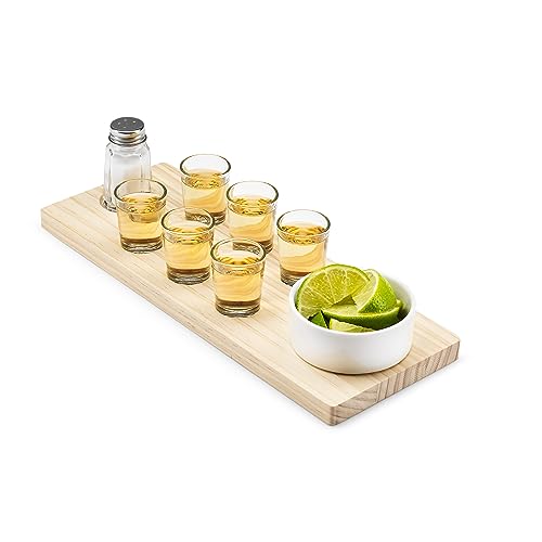 #winning Connoisseur Creations Tequila Slammers Servierset mit Gläsern und Brett von #winning