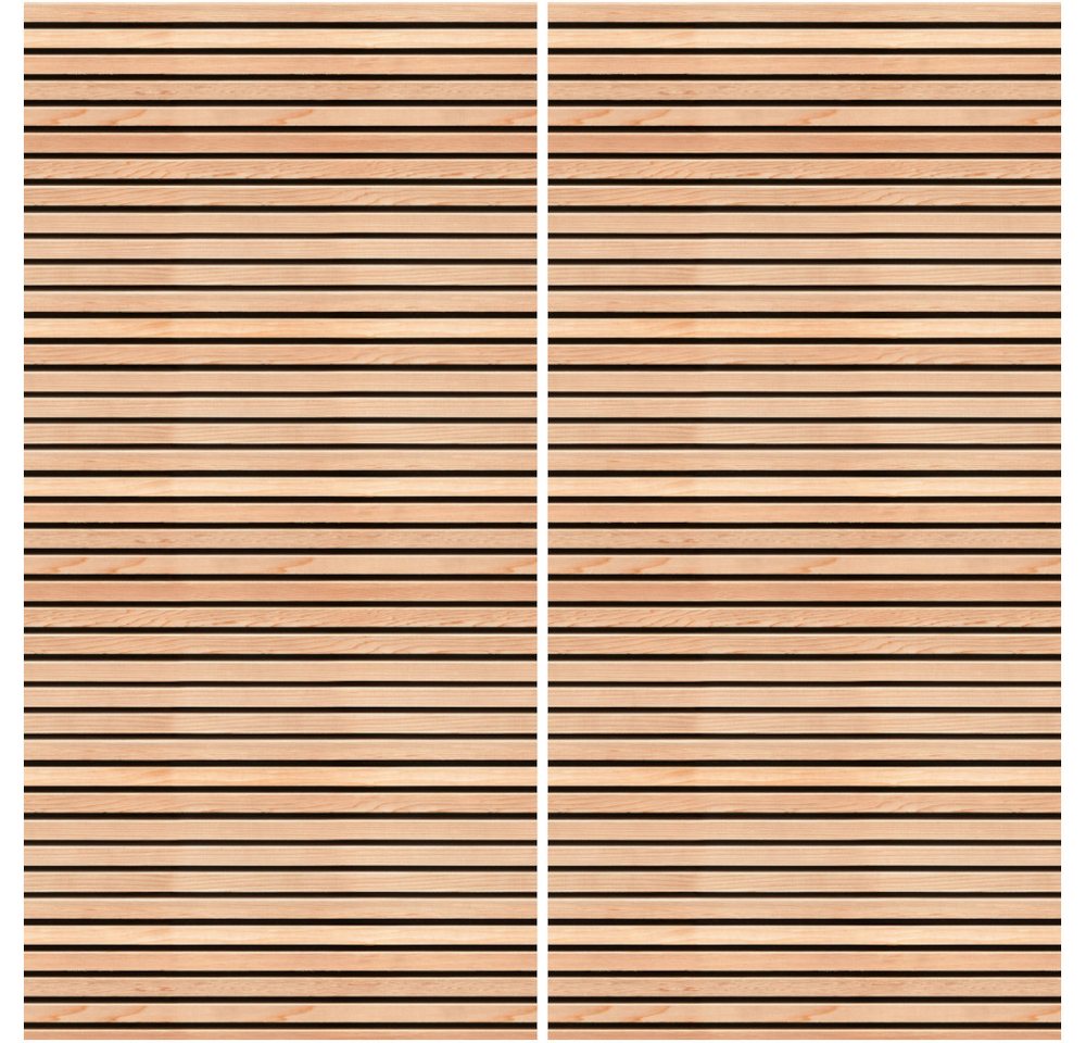 winwall Duschrückwand Duschrückwände ALU-Verbundplatte Dekor: Scandi, (2-tlg), Wandverkleidung aus Alu von winwall