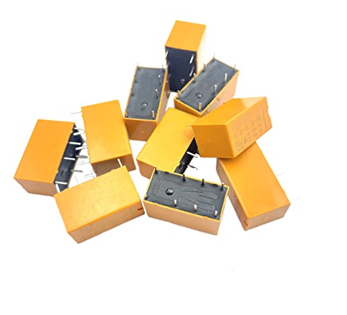 10 Stück PCB Mount Power Relay Coil DPDT DC 8 Pins 3V Micro Relay PCB Relais von winwill