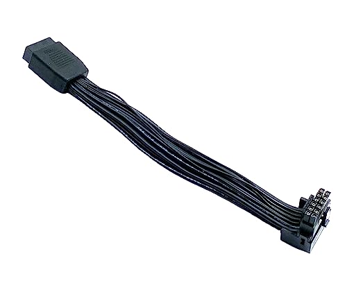 12VHPWR PCI-e 5.0 16 Pin Buchse zu Stecker Verlängerungskabel, 90 Grad Winkel 600W 16AWG GPU Power Adapter für Grafikkarte 12+4pin RTX 3090Ti 4070Ti 4080 4090 von winwill