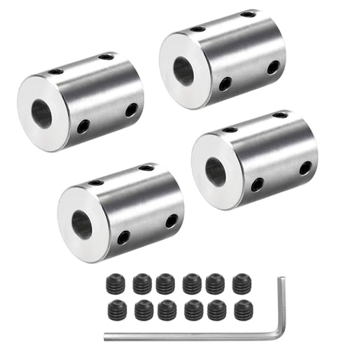 4 Stück 8mm auf 8mm starre Motorwellenkupplung Kupplungsmuffe Kupplungsadapter für 3D Drucker RC Motor Zubehör 4 Stück 8mm auf 8mm starre Motorwellenkupplung Kupplungsmuffe Kupplungsadapter für 3D Drucker RC Motor Zubehör von winwill