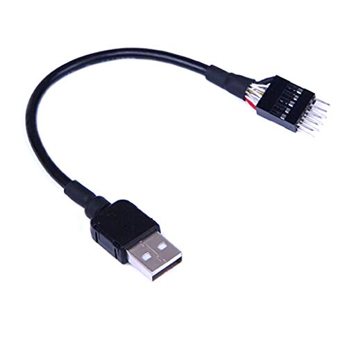 9-poliger USB-Motherboard-Stecker auf Single-USB-2.0 Typ-A-Stecker Kabel 20 cm von winwill